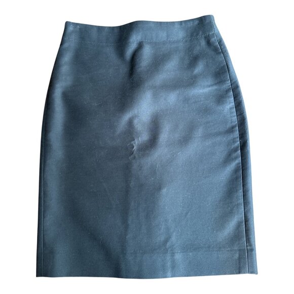 J. CREW NO. 2 PENCIL SKIRT BLACK SIZE 0 - Picture 1 of 5